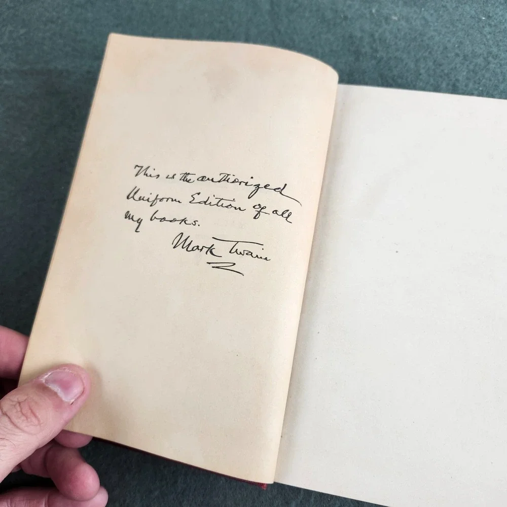 Mark‎ Twain's Works Life On The Mississippi Author's National Ed Harpers 1903